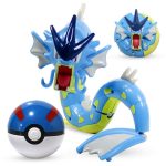 Figurine Pokemon Léviator Transformable avec Pokéball