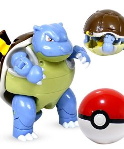Figurine Pokemon Tortank transformable avec Pokéball