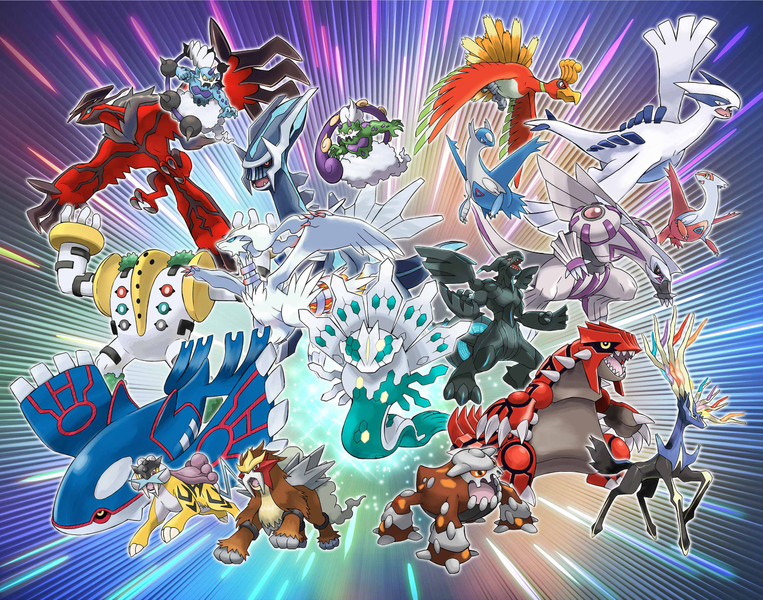 pokemon legendaires