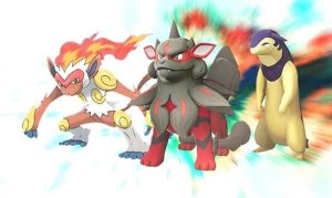 pokemon type feu