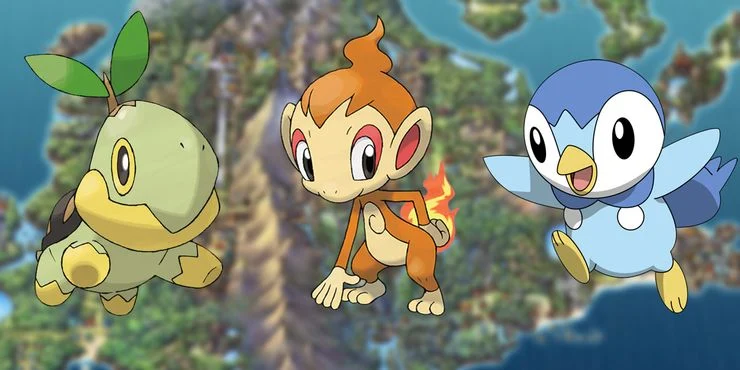 starter pokemon génération 4