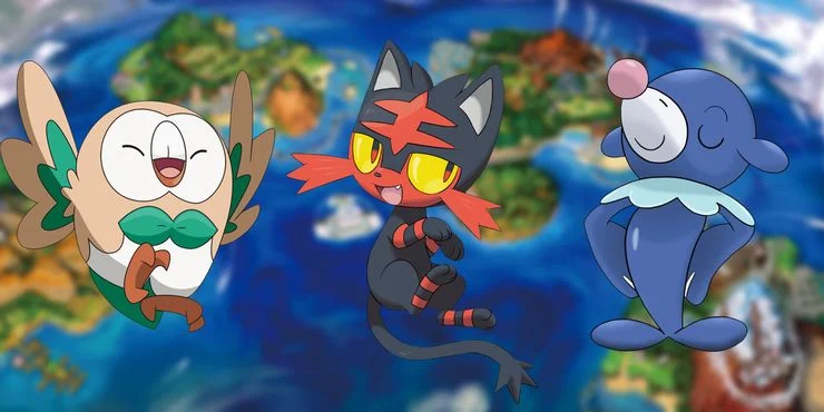 starter pokemon génération 7