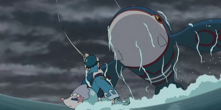 pokémon de type eau kyogre