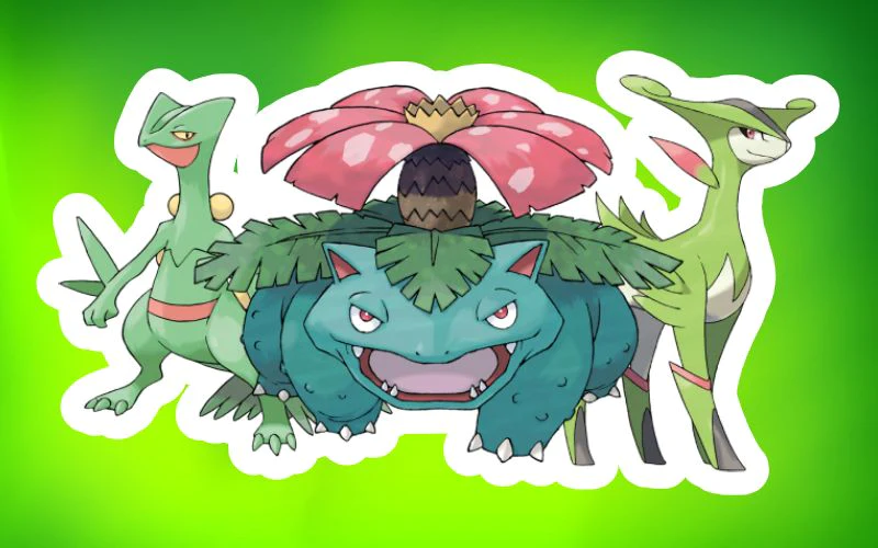 meilleur pokémon de type Plante