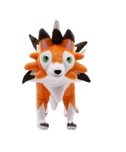 Peluche Pokémon Lougaroc Forme Crépusculaire