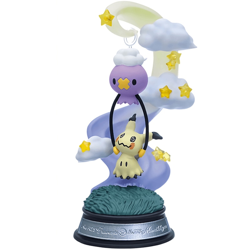 figurine pokémon Mimiqui et Baudrive