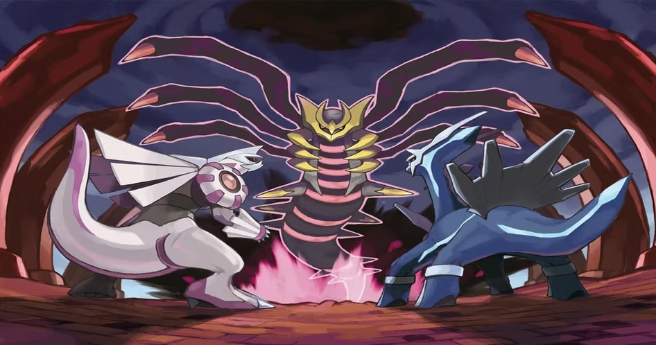 pokmon trio de la création