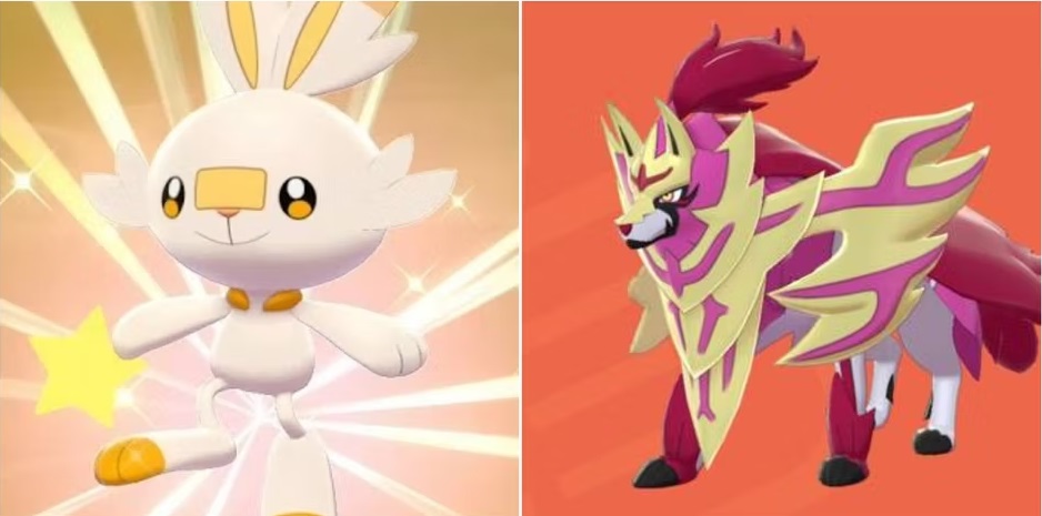 meilleurs pokémon shiny de la région de galar