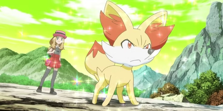 pokémon starter de type feu feunnec