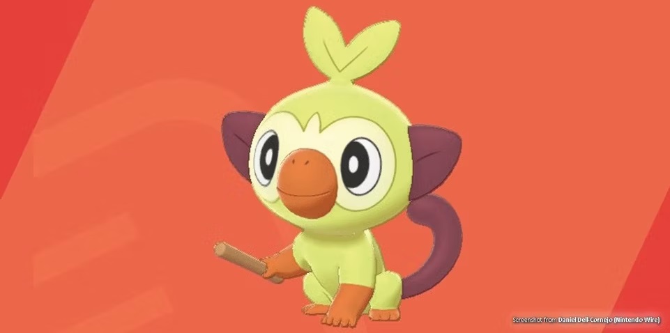 Pokémon de la région de galar ouistempo