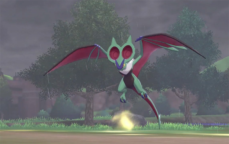 Pokémon Shiny de la région de Kalos bruyverne