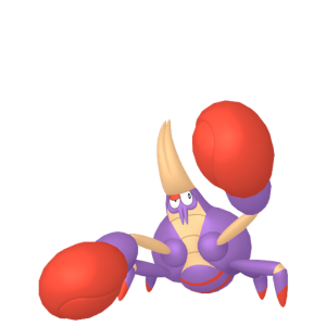 okémon Shiny de la région d'Alola crabagarre