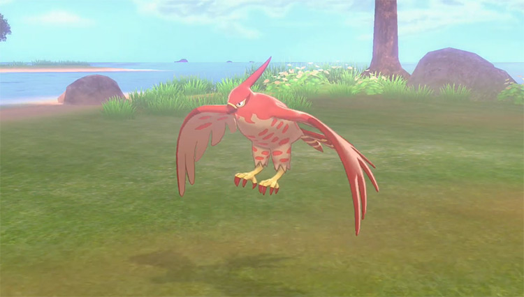 Pokémon Shiny de la région de Kalos flambusard
