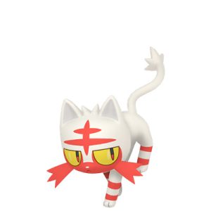 okémon Shiny de la région d'Alola flamiaou
