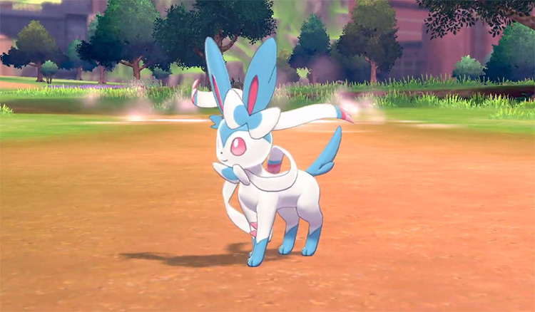 Pokémon Shiny de la région de Kalos nymphali