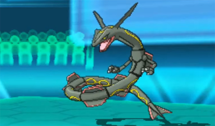 Pokémon Shiny de la région d'Hoenn rayquaza