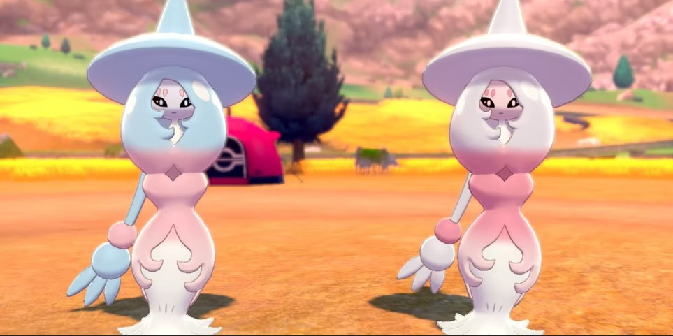 Pokémon de la région de galar sorcilence