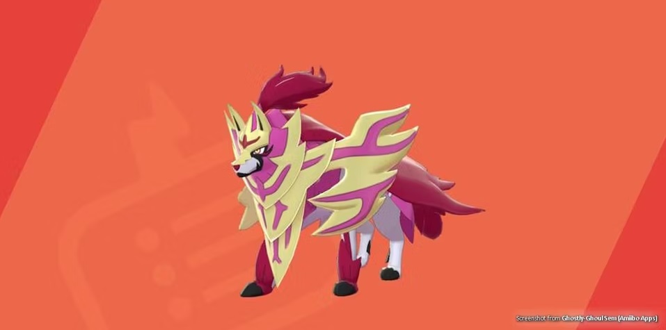 Pokémon de la région de galar zamazenta