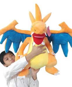Peluche Pokémon Géante Méga Dracaufeu Y