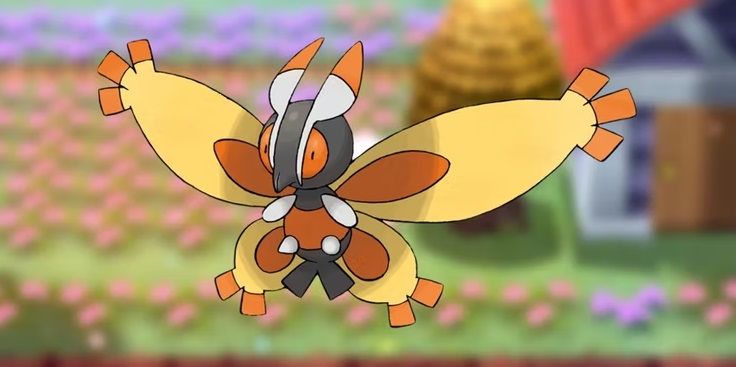 Meilleurs Pokémon de type Insecte de Légendes Pokémon : Arceus papilord