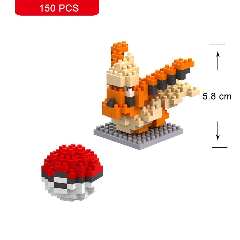 Lego Pokémon Pyroli avec Pokéball
