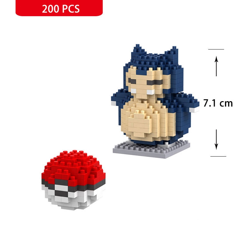 Lego Pokémon Ronflex avec Pokéball