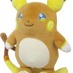 Peluche Pokémon Raichu d'Alola