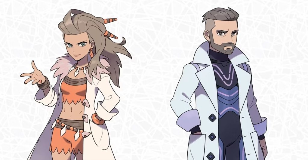 professeurs pokémon écarlate et violet