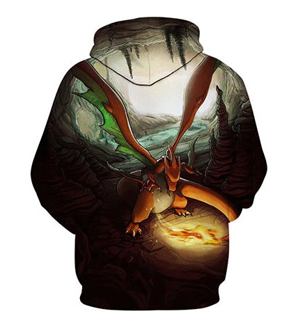 Sweat Pokémon Dracaufeu Fan Art – Image 2
