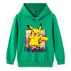 Sweat Pokémon Pikachu Joyeux Vert