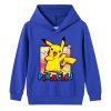 Sweat Pokémon Pikachu Joyeux Bleu