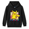 Sweat Pokémon Pikachu Joyeux Noir