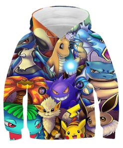 Sweat Pokémon Les Têtes d'Affiche