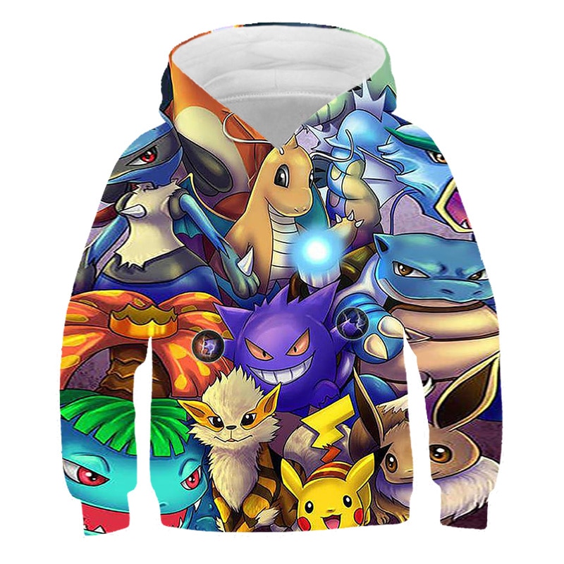 Sweat Pokémon Les Têtes d'Affiche