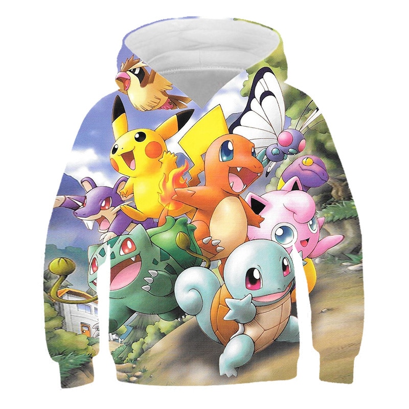 Sweat Pokémon Pikachu en avant