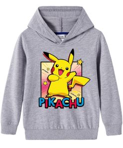 Sweat Pokémon Pikachu Joyeux Gris