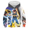 sweat pokémon sacha avec ses amis