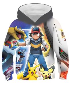 sweat pokémon sacha avec ses amis