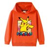 Sweat Pokémon Pikachu Joyeux Orange