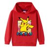 Sweat Pokémon Pikachu Joyeux Rouge