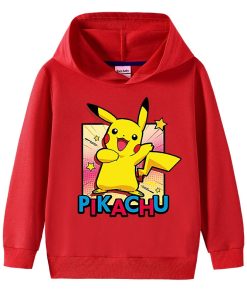 Sweat Pokémon Pikachu Joyeux Rouge