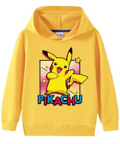 Sweat Pokémon Pikachu Joyeux Jaune
