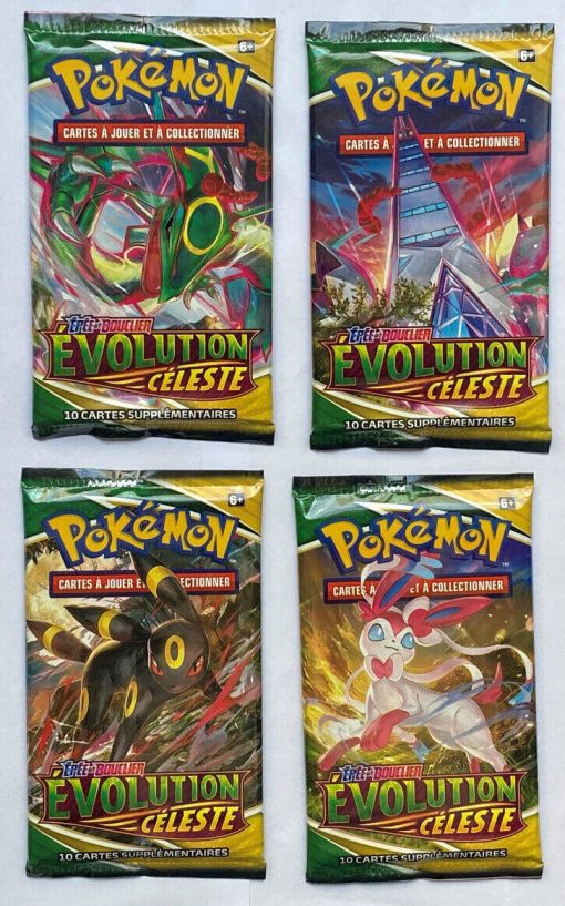 Duopack Pokémon Évolution Céleste EB7 Tempête Argentée EB12 Artikodin Sulfura Electhor