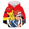 Sweat Pokémon Pikachu et Sacha