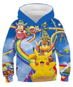 Sweat Pokémon Pikachu Arc-en-ciel
