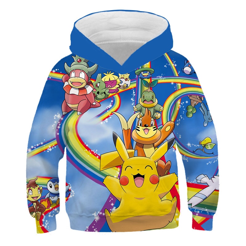 Sweat Pokémon Pikachu Arc-en-ciel