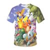 T-shirt Pokémon Pikachu en avant