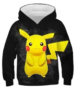 Sweat Pokémon Pikachu Noir