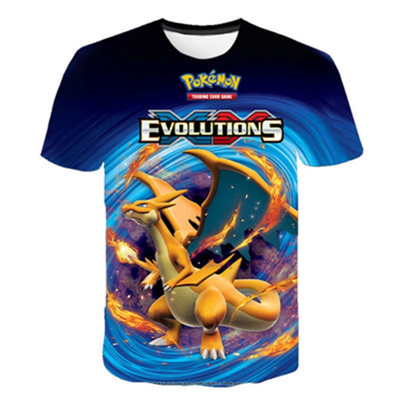 T-shirt Pokémon Dracaufeu X et Y