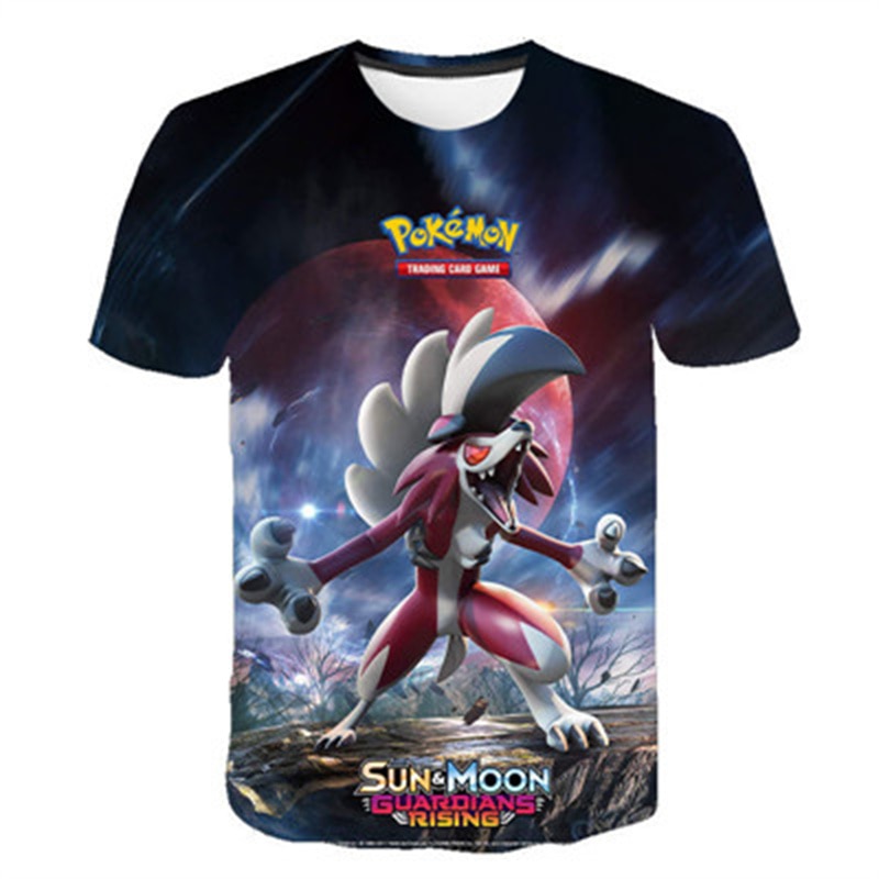 T-shirt Pokémon Lougaroc Forme Nocturne